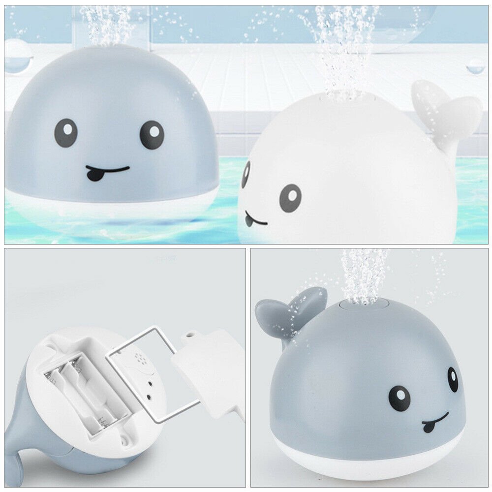 Make Bath Time Magical with AquaWhale™ Electric Induction Spray Toy