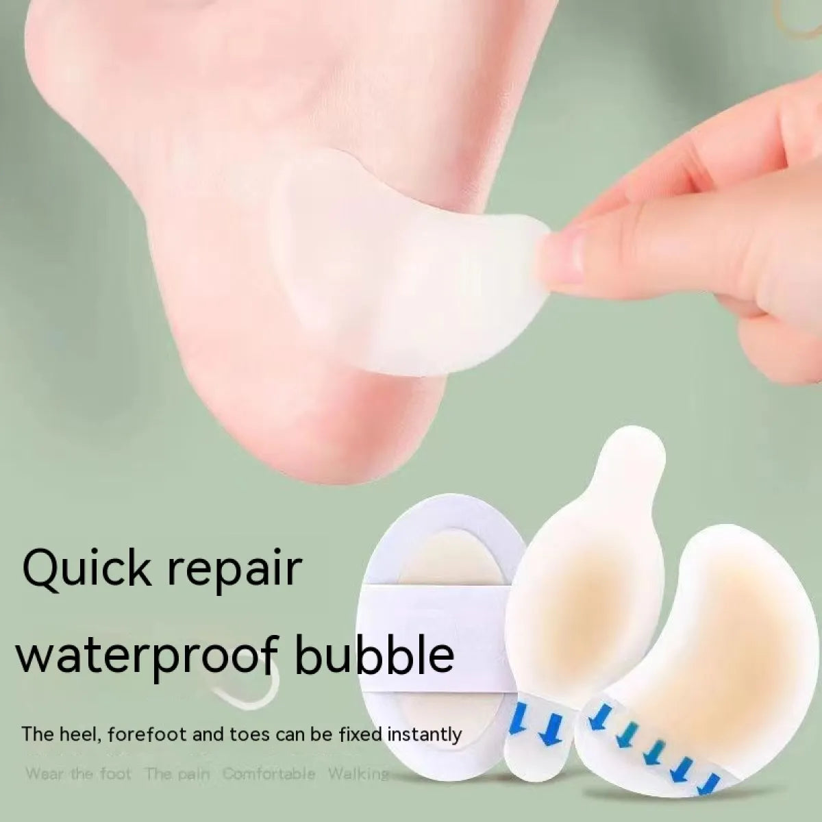 BlisterShield™ Invisible Gel Anti-Wear Pads