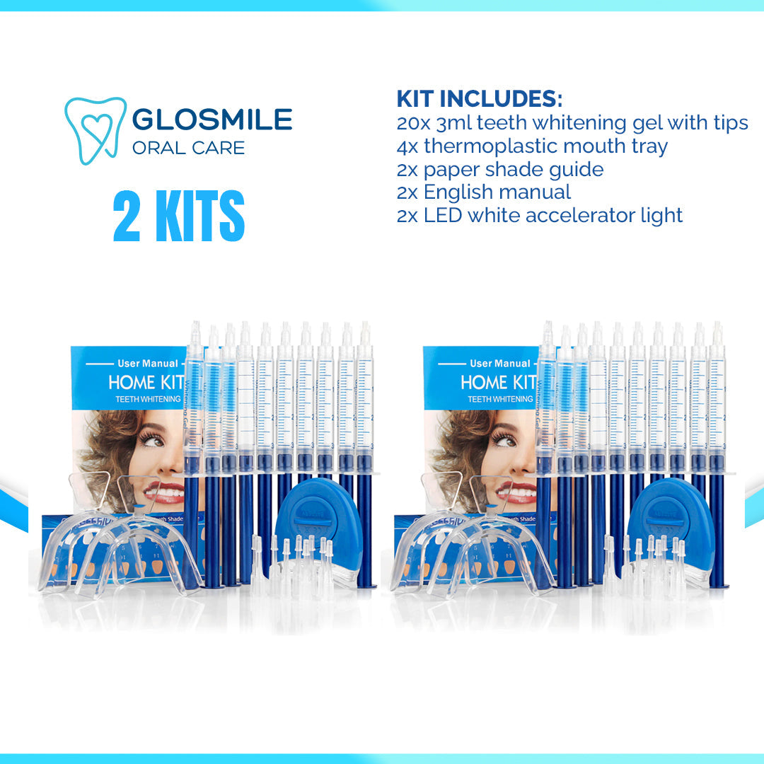 GloSmile Home-Use Teeth Whitening Kit with Led Light