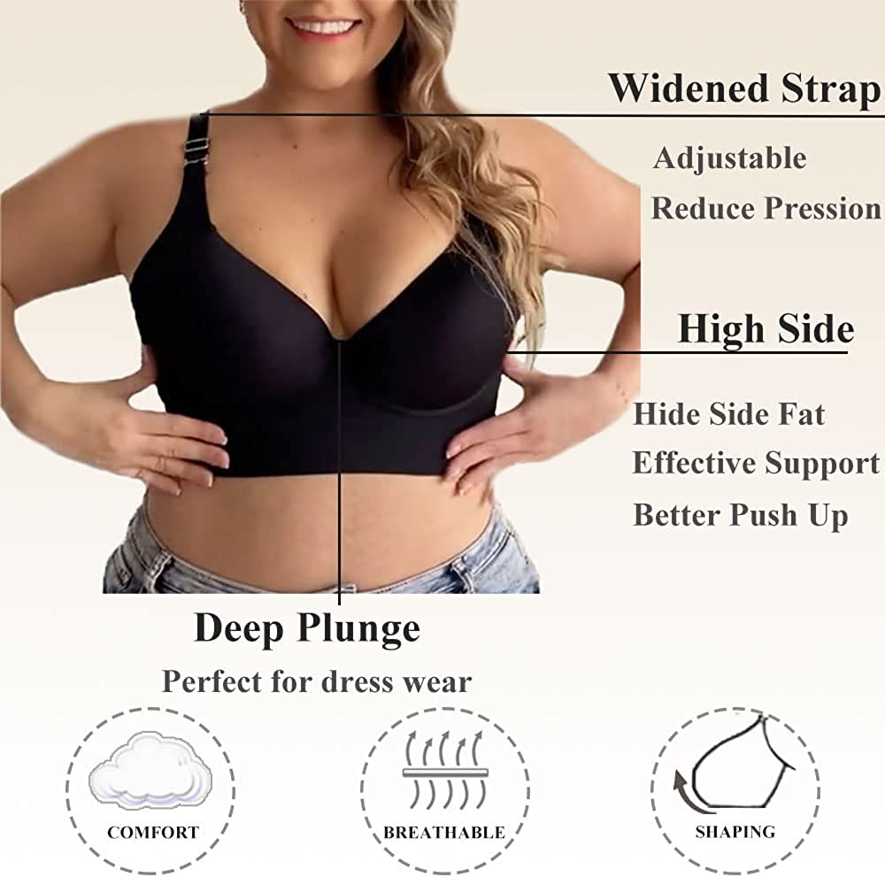 🎁Hot Sale 49% OFF⏳Comfortable Back Smoothing Bra💥