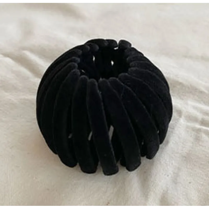 Velvet Bird's Nest Hairpin
