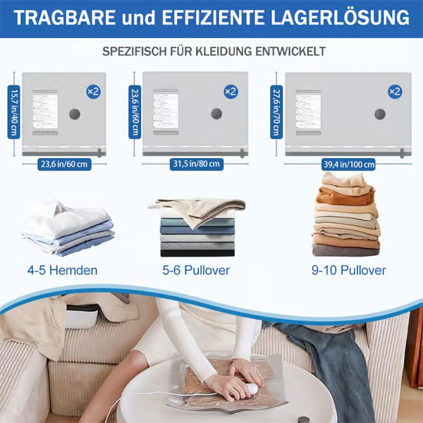 VacPack™ - Optimisez votre Espace de Rangement avec la Technologie Maximize