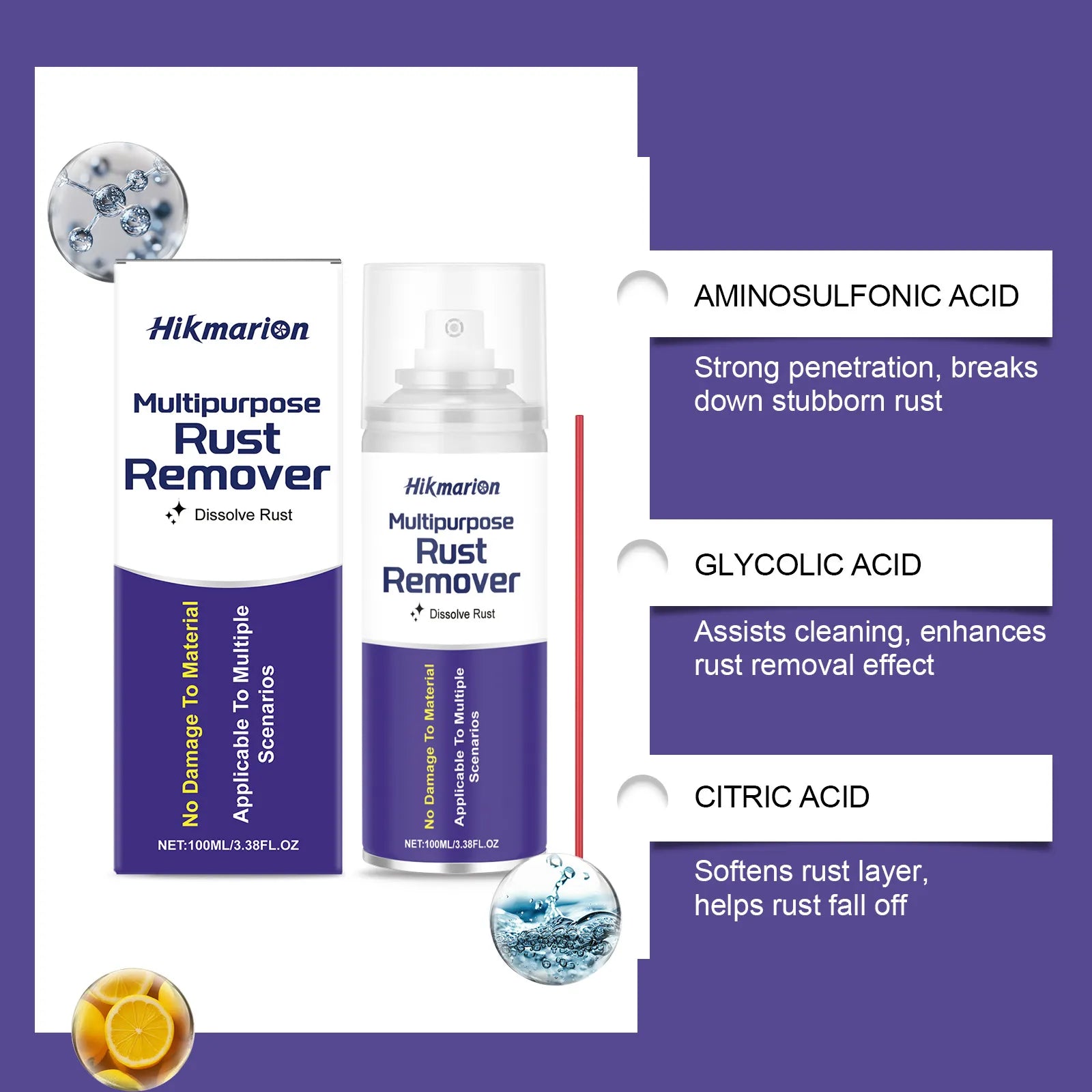 RustAway™ Instant Rust Remover Gel (120ml) – SohoBloo Shop