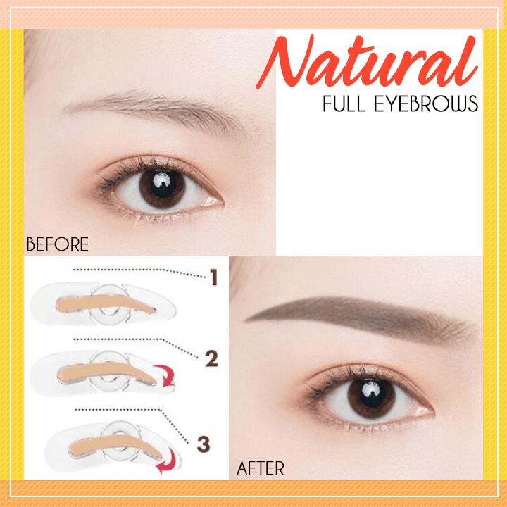 1+1 FREE | Aldorian™ - Adjustable Stencil for Perfect Eyebrows