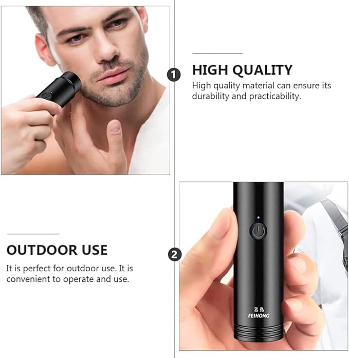 🪒 Mini Portable Electric Shaver - Compact, Powerful, and Ready to Go!