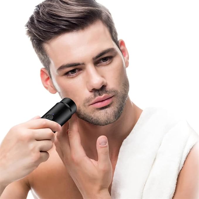 🪒 Mini Portable Electric Shaver - Compact, Powerful, and Ready to Go!