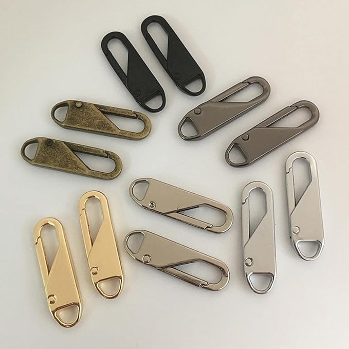 ✨ Fix Any Broken Zipper Instantly – Metal Zipper Replacement Heads! ✨