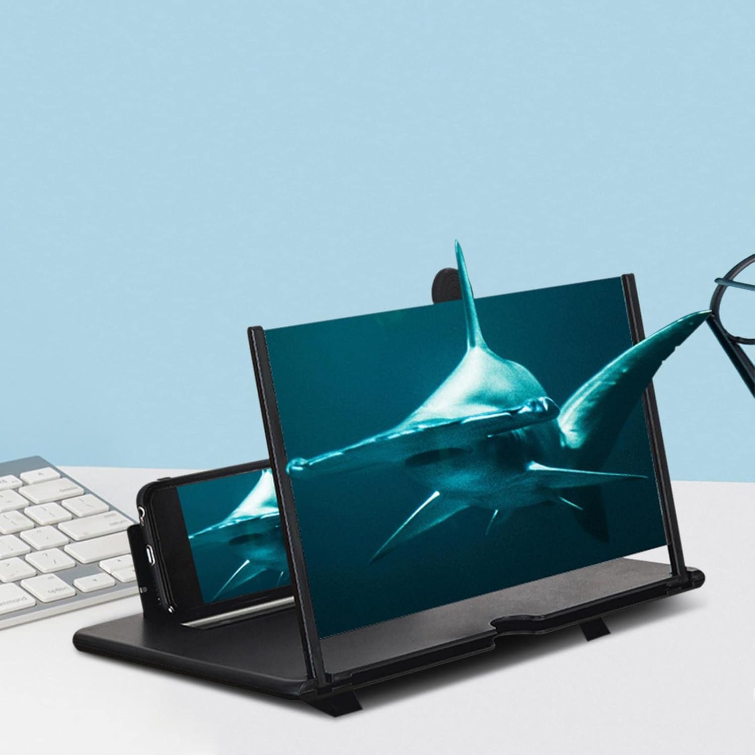 🔥3D Screen Magnifier & Signal Booster – Enjoy a Bigger, Better Viewing Experience! 🔥