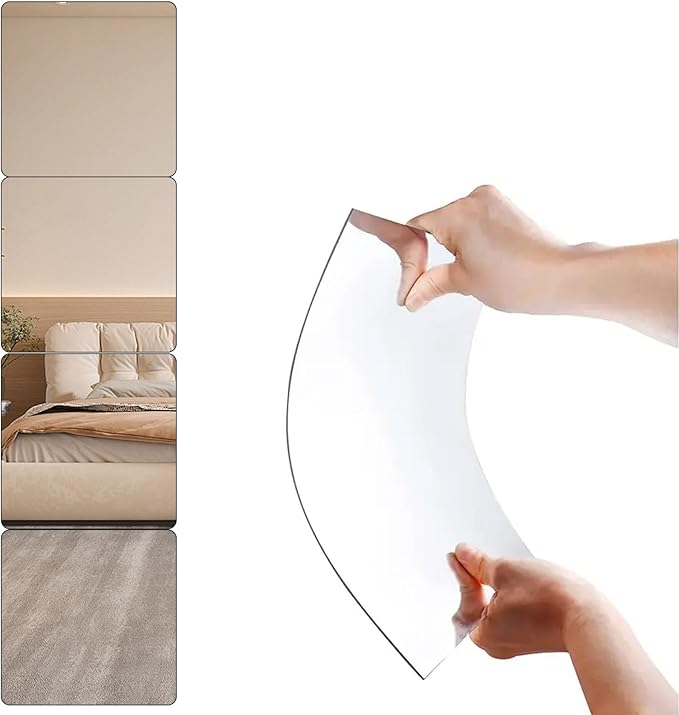 ✨High-Definition Self-Adhesive Acrylic Mirror – Instant Elegance for Any Space! ✨