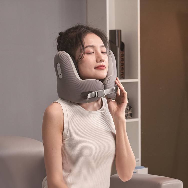 🎧 Bluetooth Noise-Canceling Travel Pillow – Comfort & Sound in One! 🎧