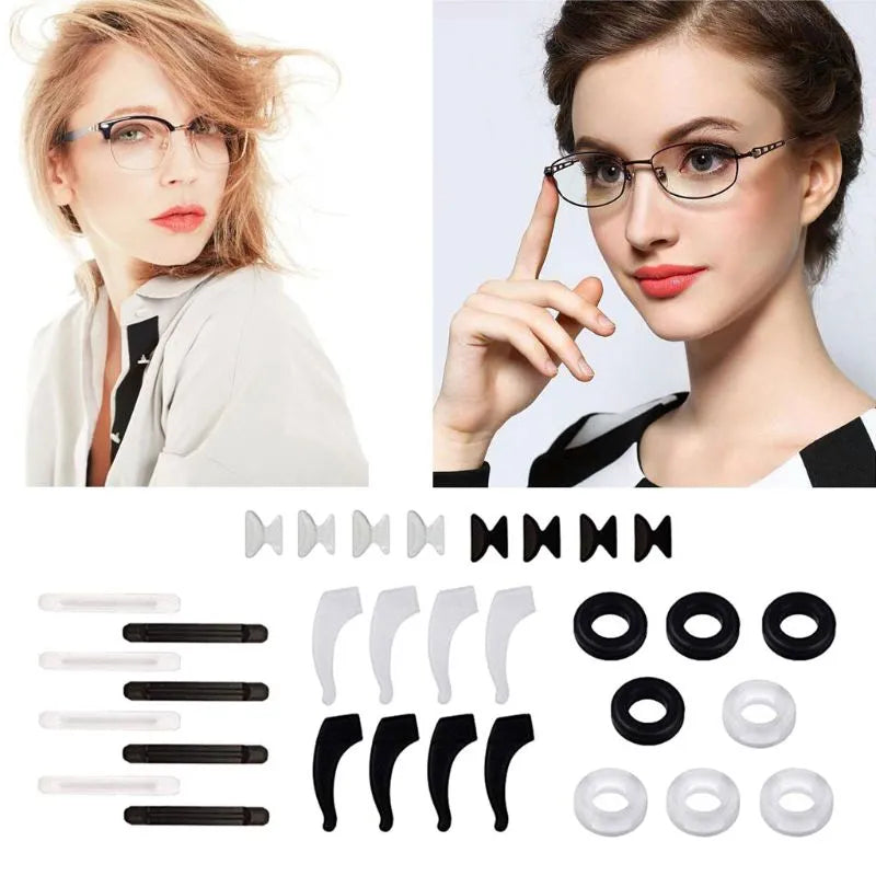 🕶️ Non-Slip Silicone Glasses Retainer – Keep Your Glasses Secure & Comfortable! 🕶️