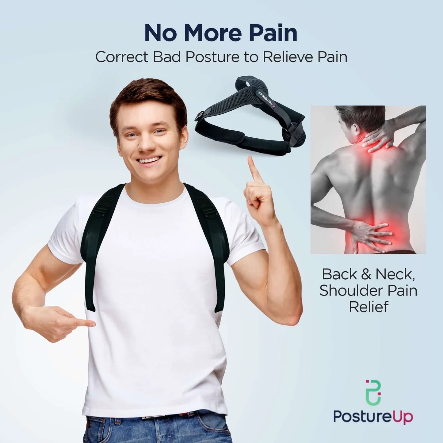 💪 SpineAlign™ Unisex Posture Corrector – Instantly Straighten, Strengthen & Relieve Pain