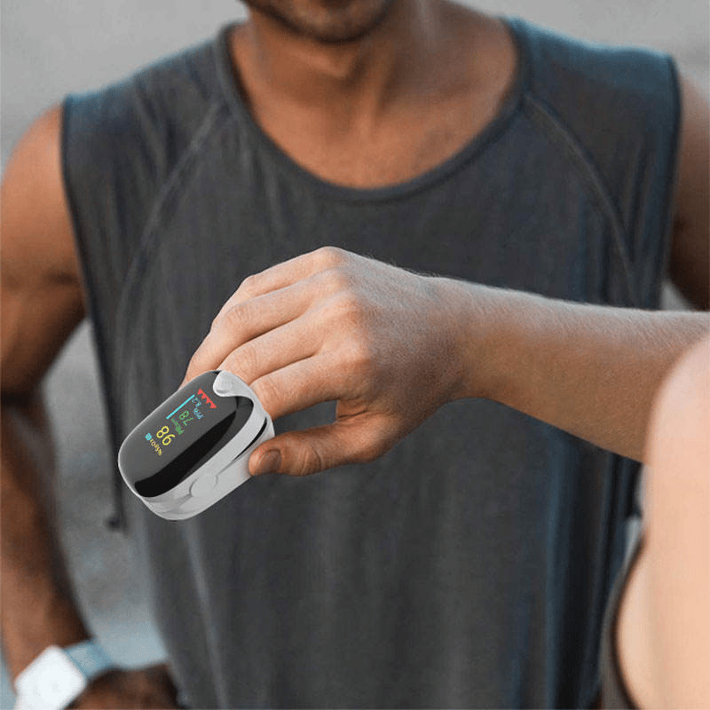 LED Display Fingertip Oximeter —  Know Your Oxygen Levels in Just 8 Seconds