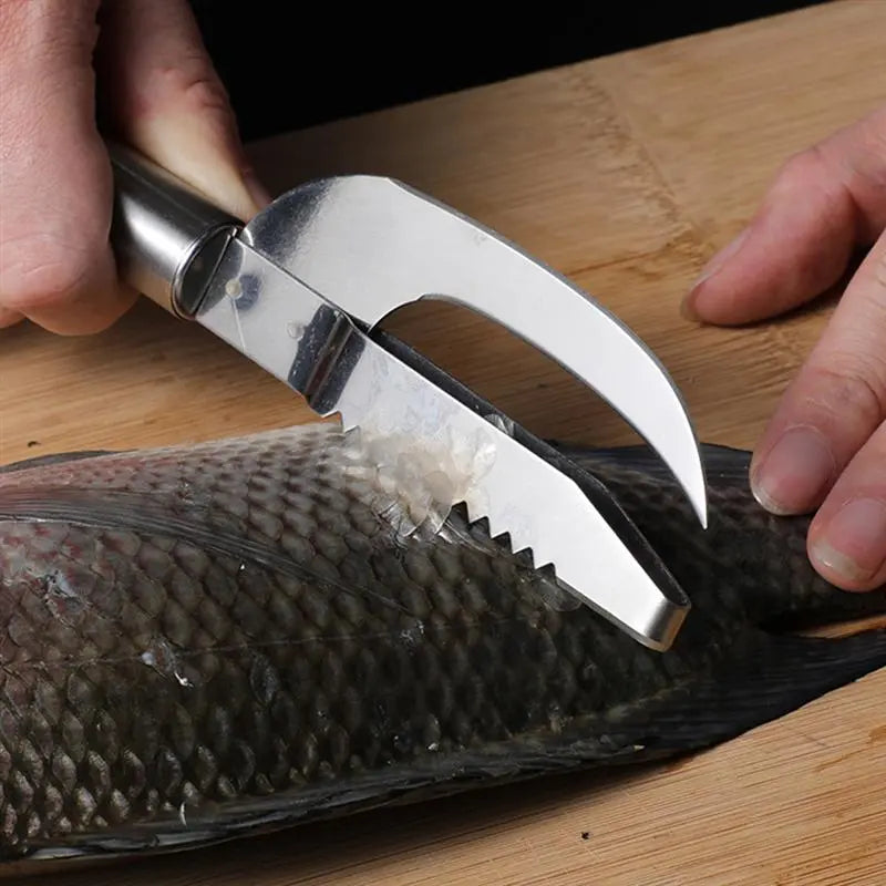 1+1 Free Today | Multi Functional Fish Scraper – SohoBloo Shop