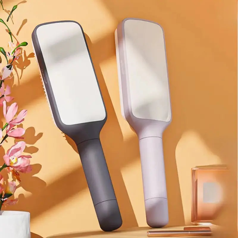 VoluBrush™ – Compact Rotating Volumizing Hairbrush for Effortless Luxe Locks