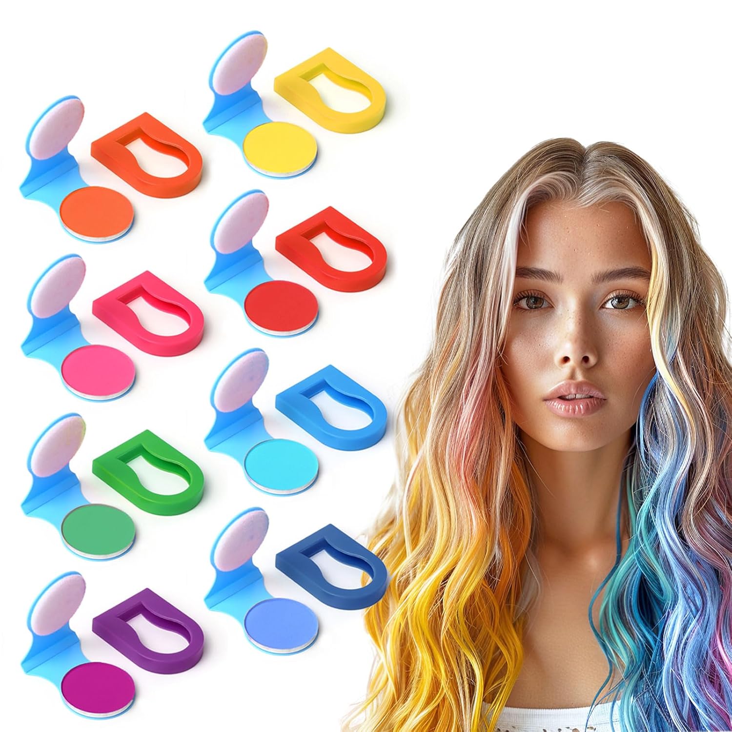 🌈 Hair Dye Powder Set – Express Yourself with Vibrant Colors! 🎨