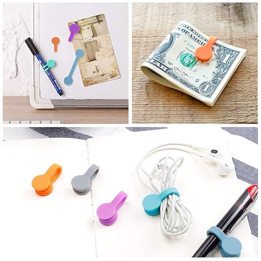 MagniClip | Effortlessly Organize Cables and Accessories with Magnetic Convenience (5pcs)