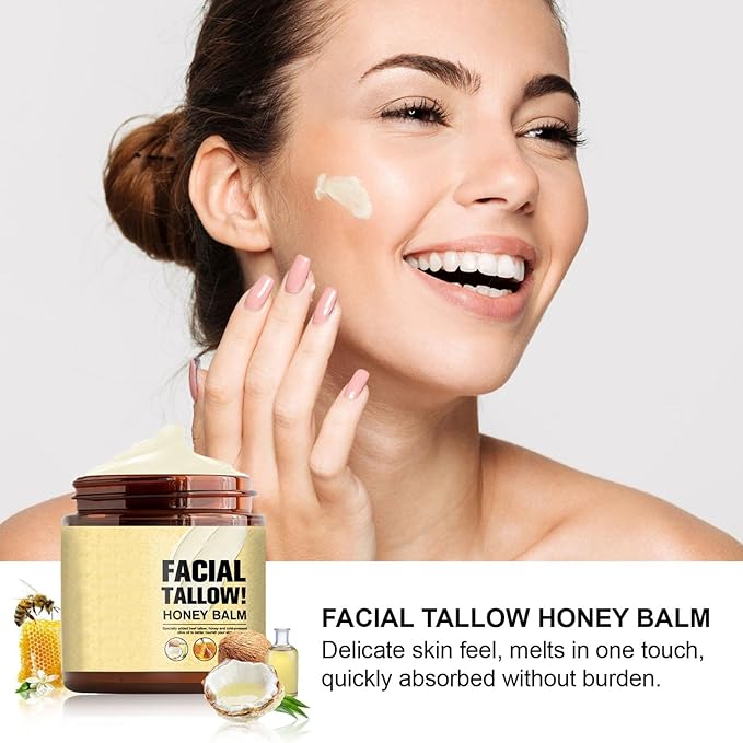 ✨Whipped Beef Tallow & Honey Balm – Your Secret to Youthful, Radiant Skin! ✨