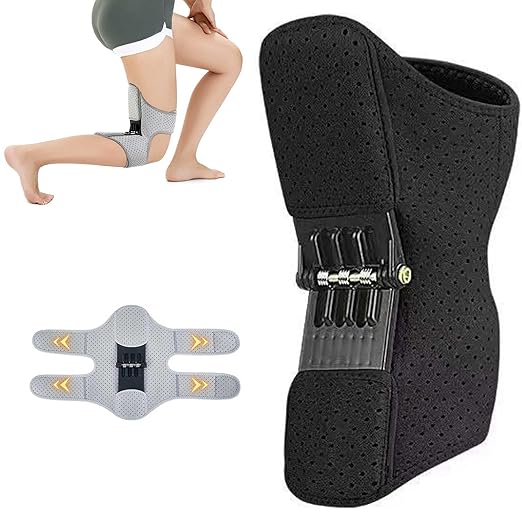 ⚡ PowerStride™ Patella Booster Knee Brace — Spring-Powered Support for Every Step
