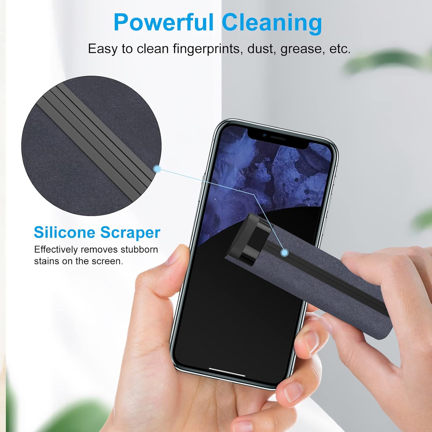 ✨Portable Spray & Wipe Phone Screen Cleaner – Keep Your Devices Smudge-Free! ✨