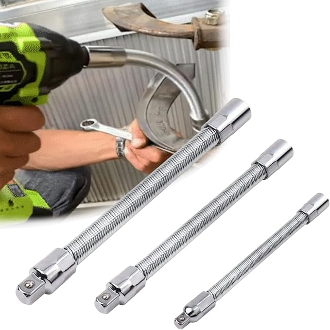 🛠️ Flexible Shaft Extension for Electric Drills & Screwdrivers – Reach Tight Spaces Like Never Before! 🛠️