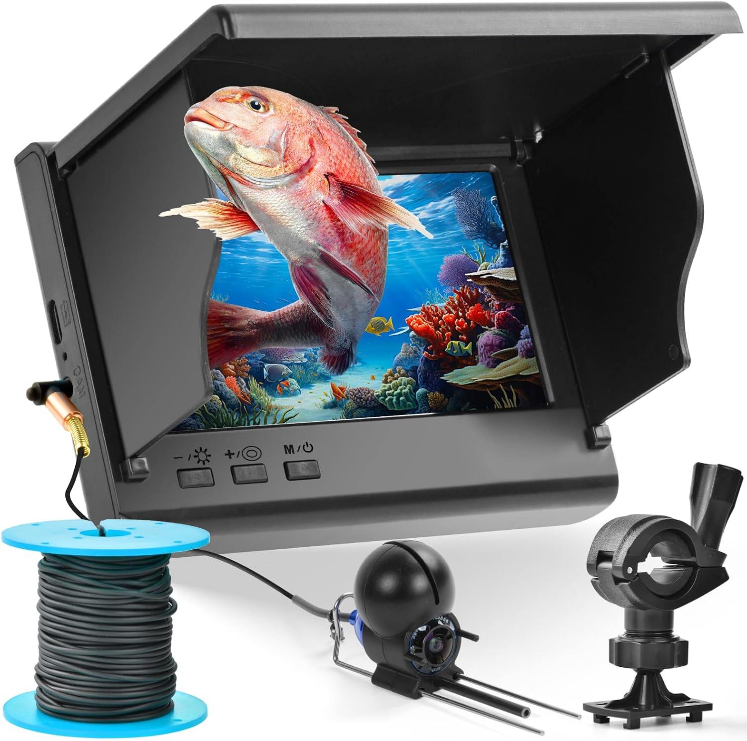 Fish Finder Visual HD Underwater Camera Fishing Display (+Free Gift In ...