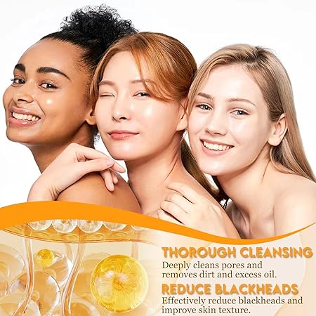 🌟Turmeric Facial Cleanser – Deep Cleansing & Acne Mark Fading Formula! 🌟