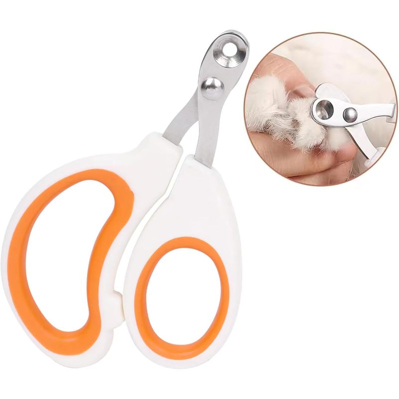 Professional Cat Nail Clippers with Circular Cut Hole (3pcs)