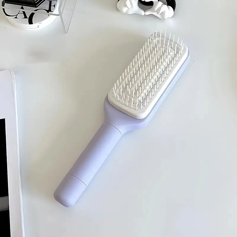VoluBrush™ – Compact Rotating Volumizing Hairbrush for Effortless Luxe Locks