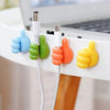 Mini Silicone Thumb Hooks -10pcs (Mixed Colors)