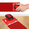 Ergonomic latex flick for precise edge guidance