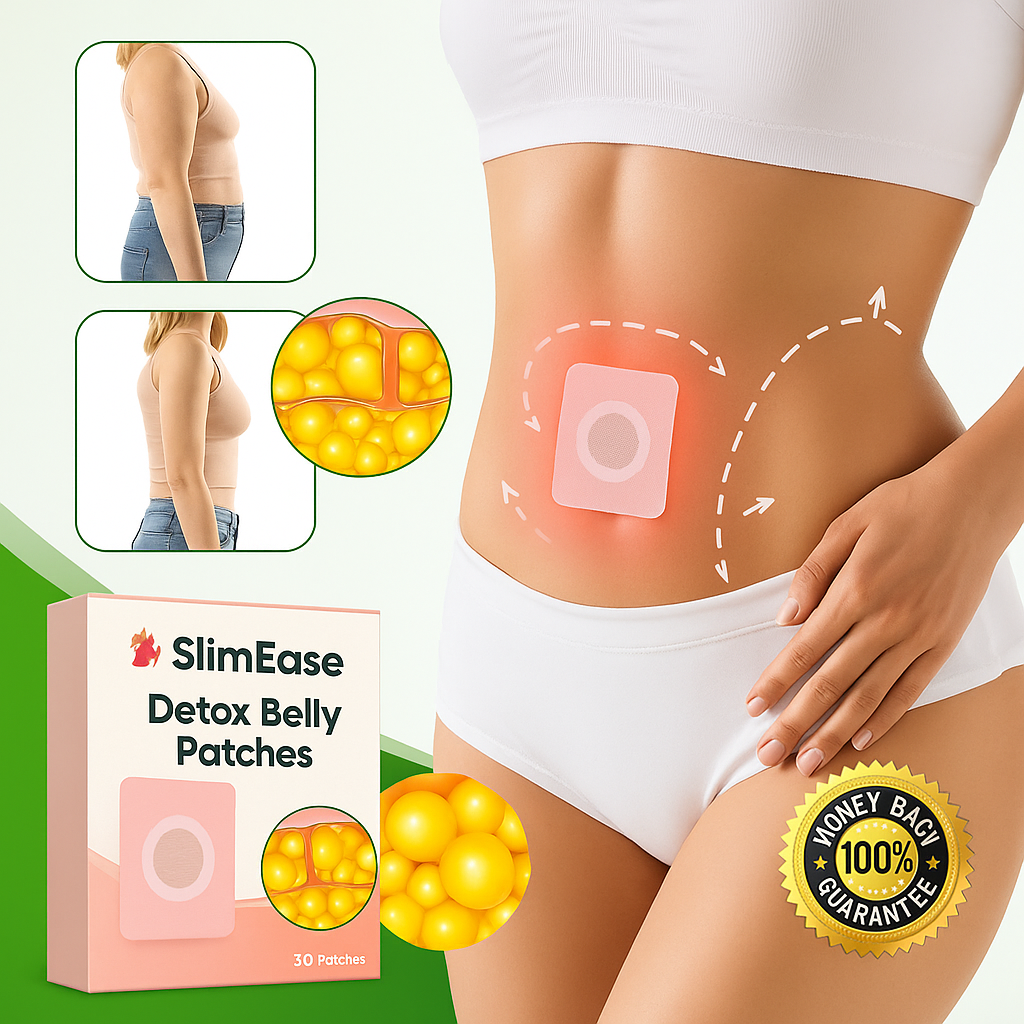 💃 SlimEase™ Detox Belly Patches — Melt Fat While You Sleep!