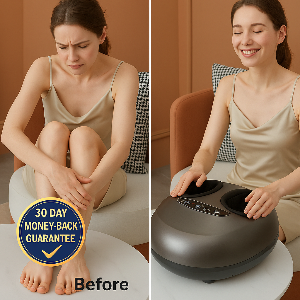 🌍 SoleSerenity™ Smart Foot & Leg Massager — Deep Relief, Anytime, Anywhere