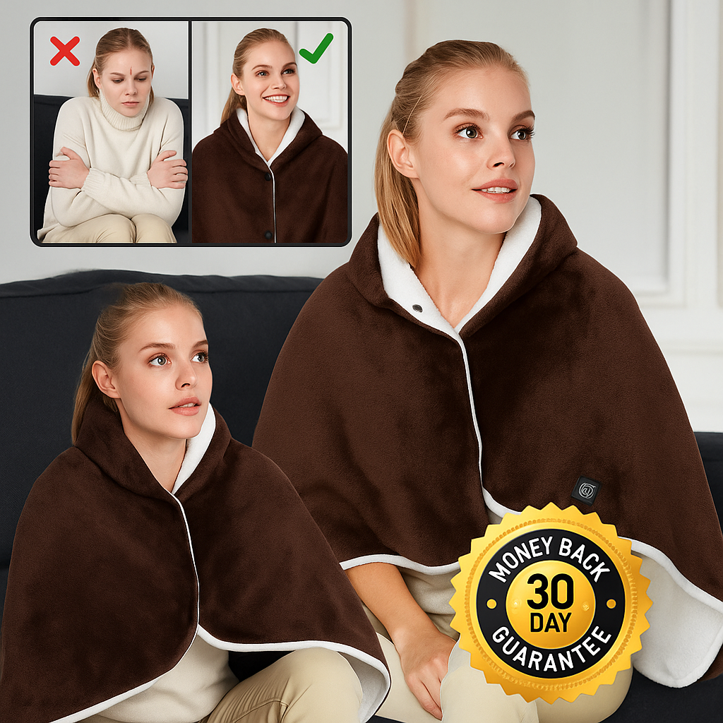 🔥 HeatHaven™ USB Electric Heating Blanket – Your Personal Cocoon of Warmth