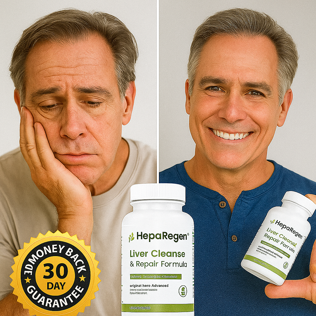 🌿 HepaRegen™ Liver Cleanse & Repair Formula – Detox, Restore & Thrive