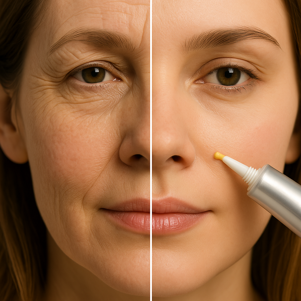 ✨ DermaLift™ Instant Anti-Wrinkle Serum – Look 15 Years Younger in Seconds