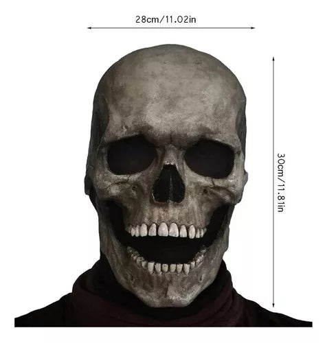 SpectraBone™ Creepy Halloween Skull Mask for Spooky Costume Looks