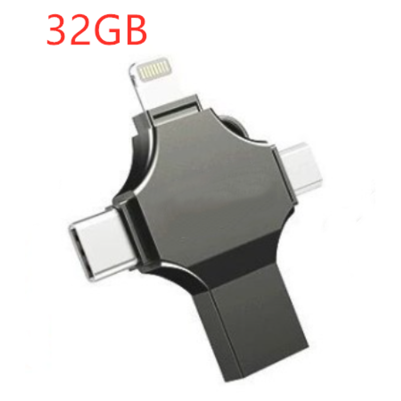 DataVault™ 4-in-1 High-Speed Flash Drive