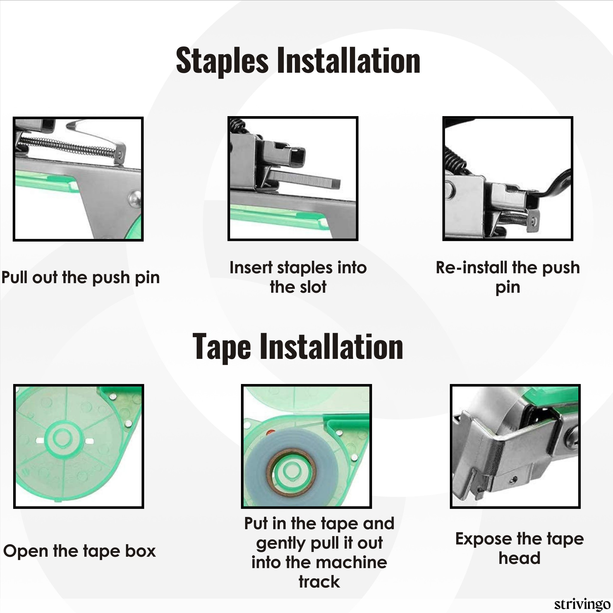 TieUp™ Plant Tying Machine | incl. 10 Rolls Of Tape