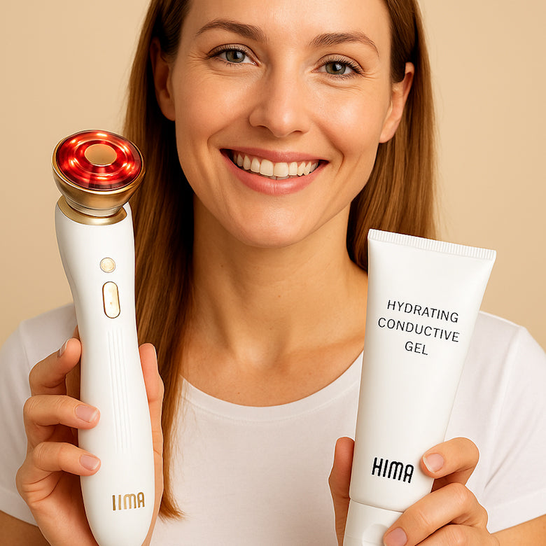 🌟 RejuvaWave™ 3-in-1 Face & Neck Lifting Massager — The Future of Ageless Beauty 🌟