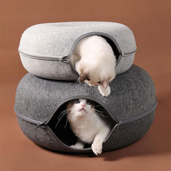 Jenn - My cat is obsessed with this!! It’s her new go to nap spot!⭐⭐⭐⭐⭐Cat Tunnel Bed |Free Shipping TODAY!