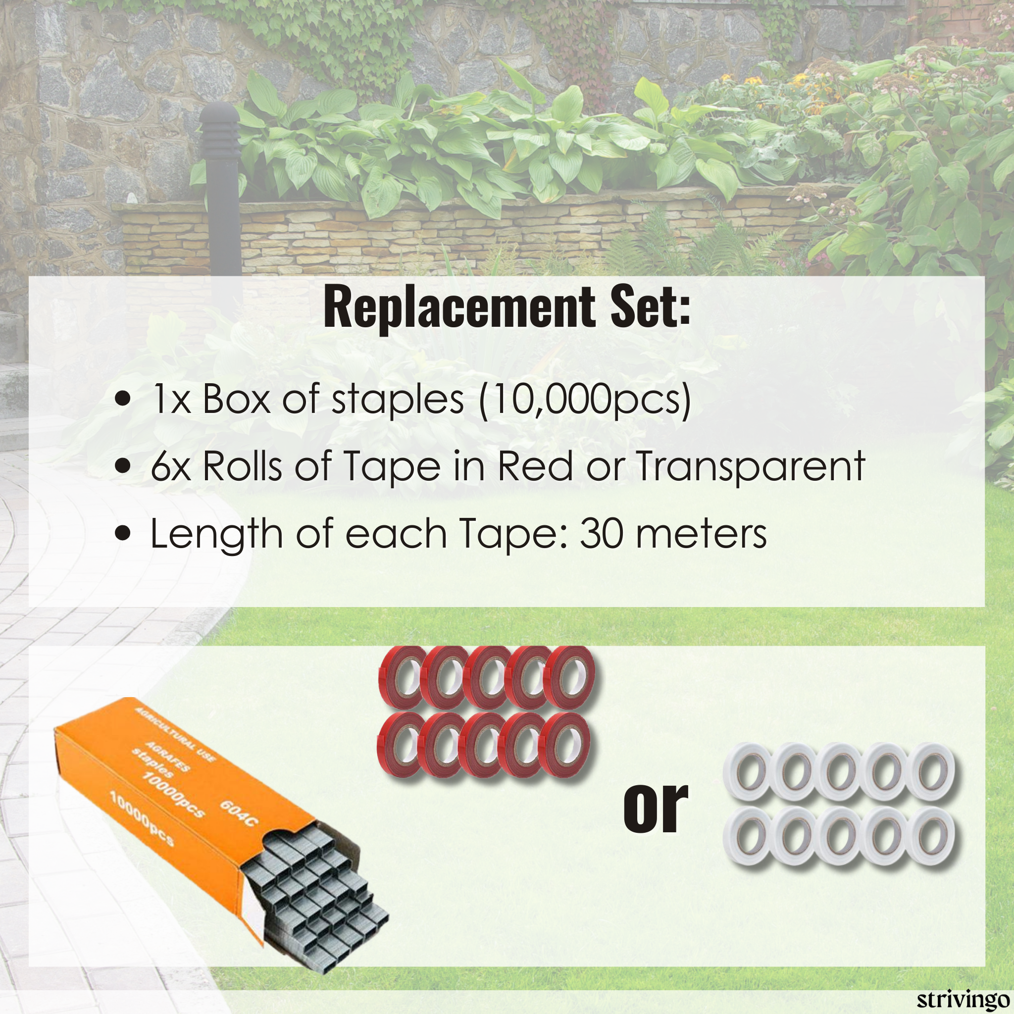 TieUp™ Plant Tying Machine | incl. 10 Rolls Of Tape