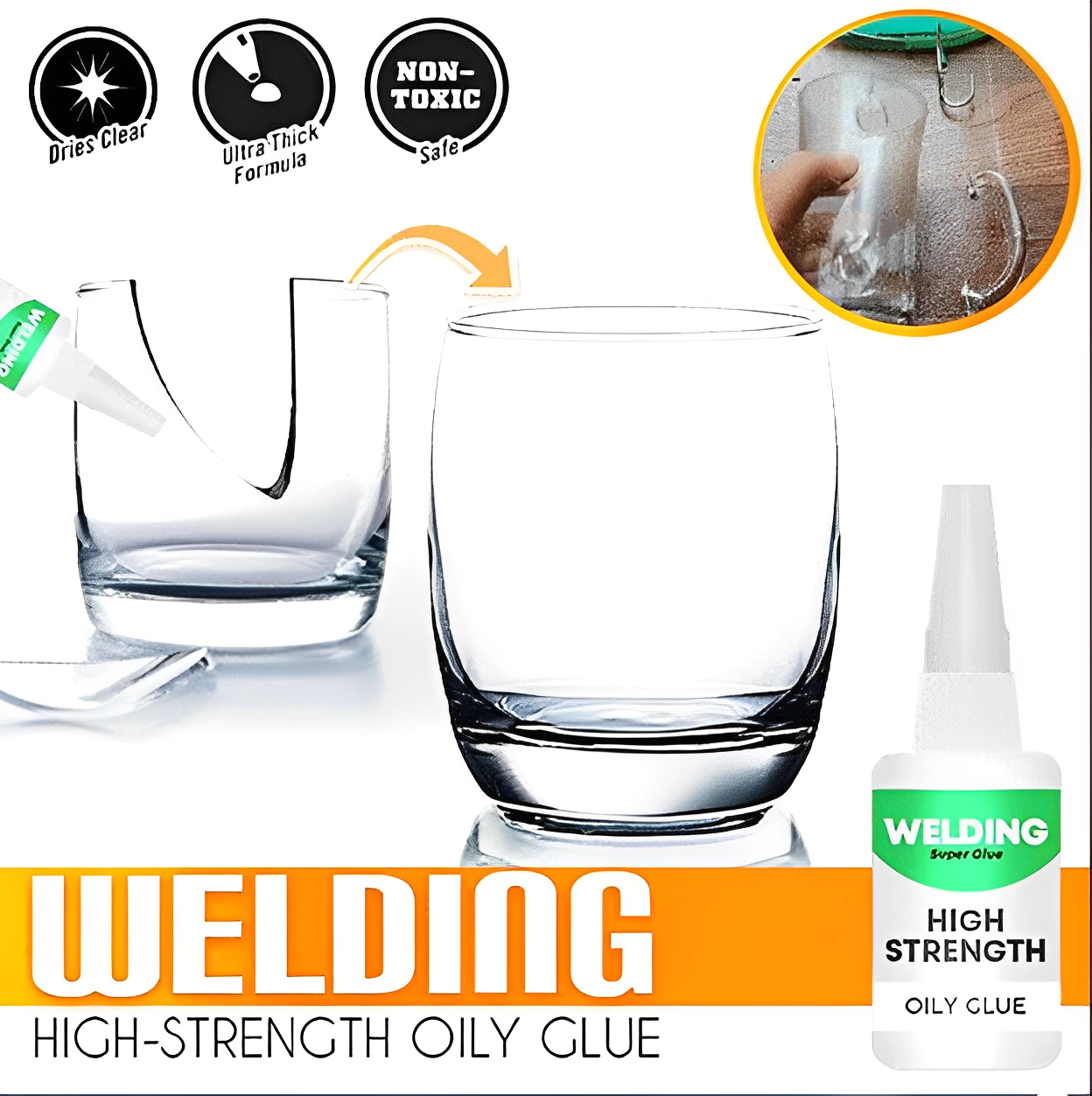 1+1 FREE | EasyGlue™ High-Strength Welding Glue on Oil Base