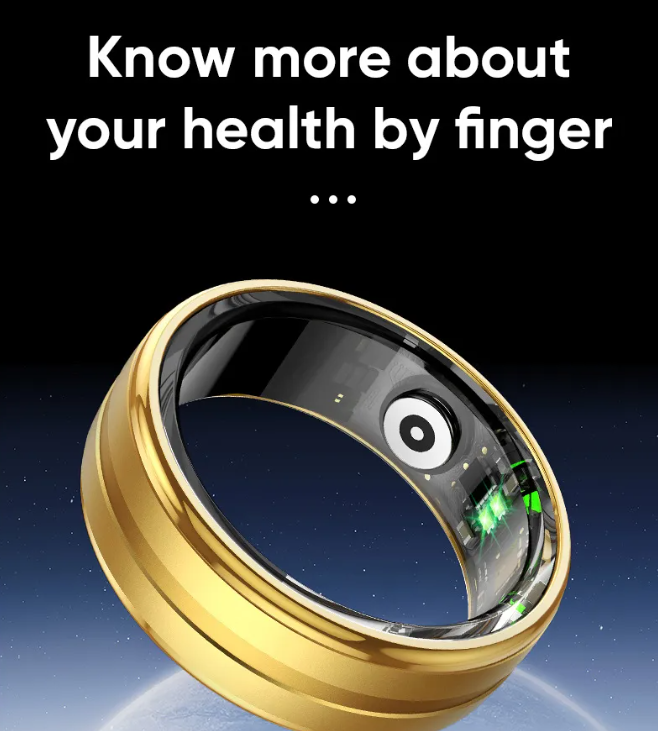 🛡️ Smart Ring – The Future of Wearable Health Tech! 🛡️