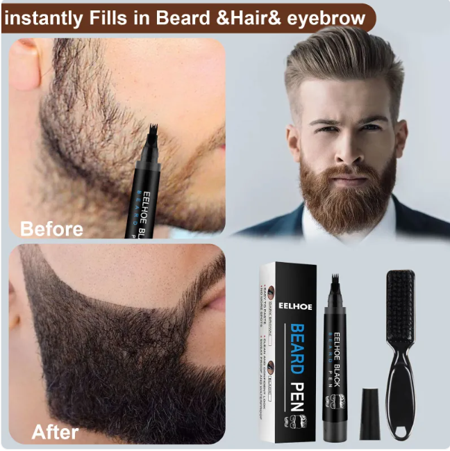 BeardFix™ — Fill patchy spots fast with our sweatproof precision pen