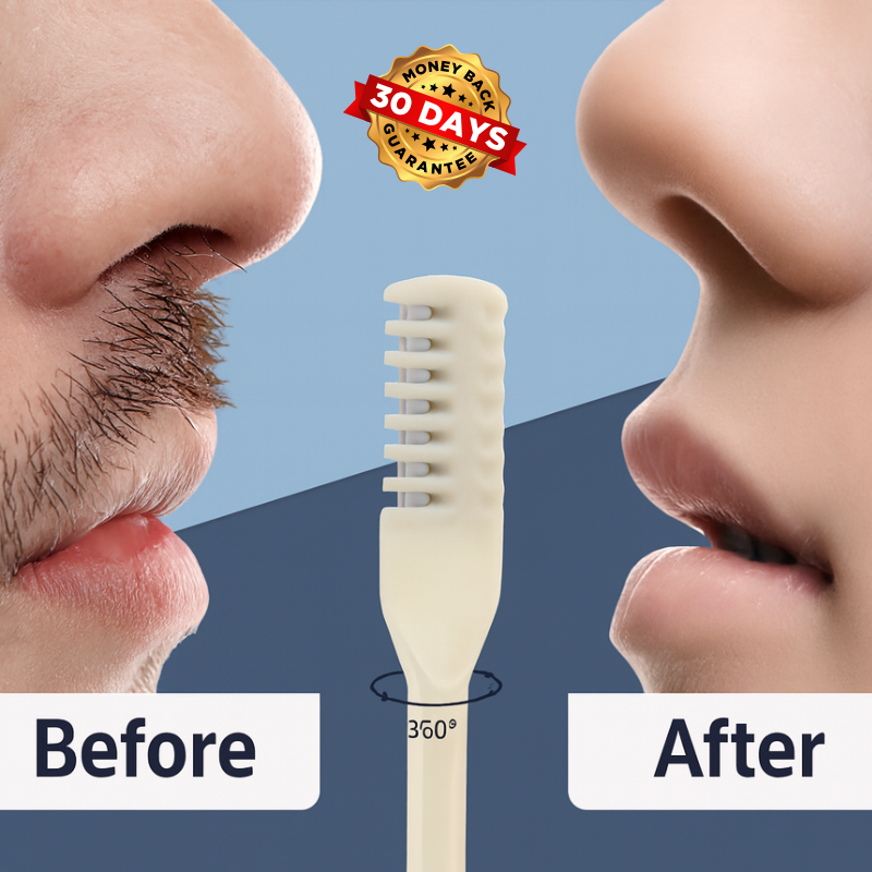 NoseBlade™ 360° Double Head Nose & Ear Hair Trimmer
