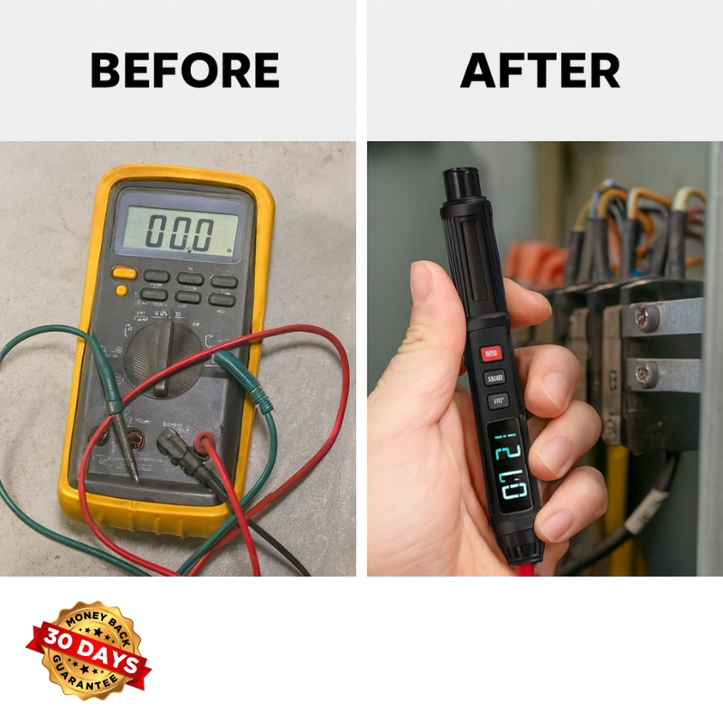 VoltCheck™ A3008 Pen-Type Intelligent Digital Multimeter with LCD Display