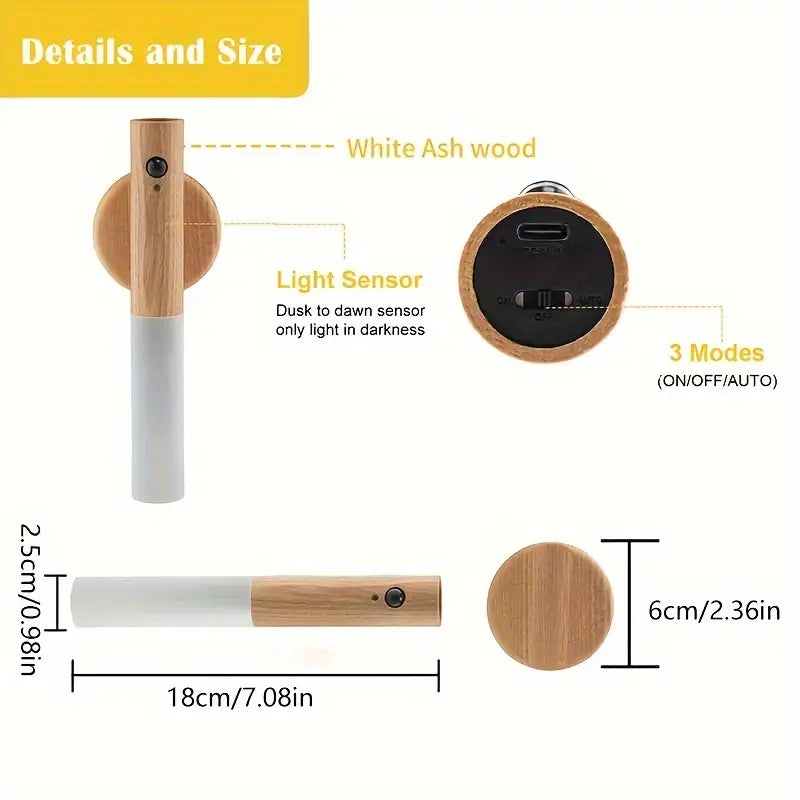 LumiSense™ – Éclairage de Nuit à Détection de Mouvement pour plus de confort et de sécurité