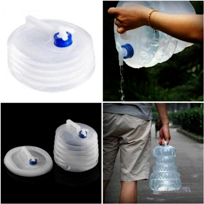 PE Folding Water Bag – Shrink Bucket for Outdoor Adventures