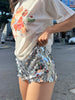 Sequined Sheath Mini Skirt for Women